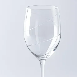 KSP Soiree Etched White Wine Glass - Set of 4 (17oz.)