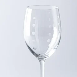 KSP Soiree Etched White Wine Glass - Set of 4 (17oz.)