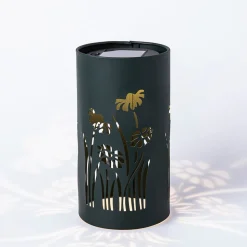 KSP Solar 'Flower' Table Top Lantern (Dark Green)