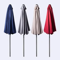 KSP Sol Tilting Patio Umbrella (Red)