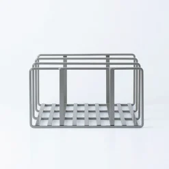 KSP Space Logic Divided Pan-Board Rack (Grey) 10x8.5x6