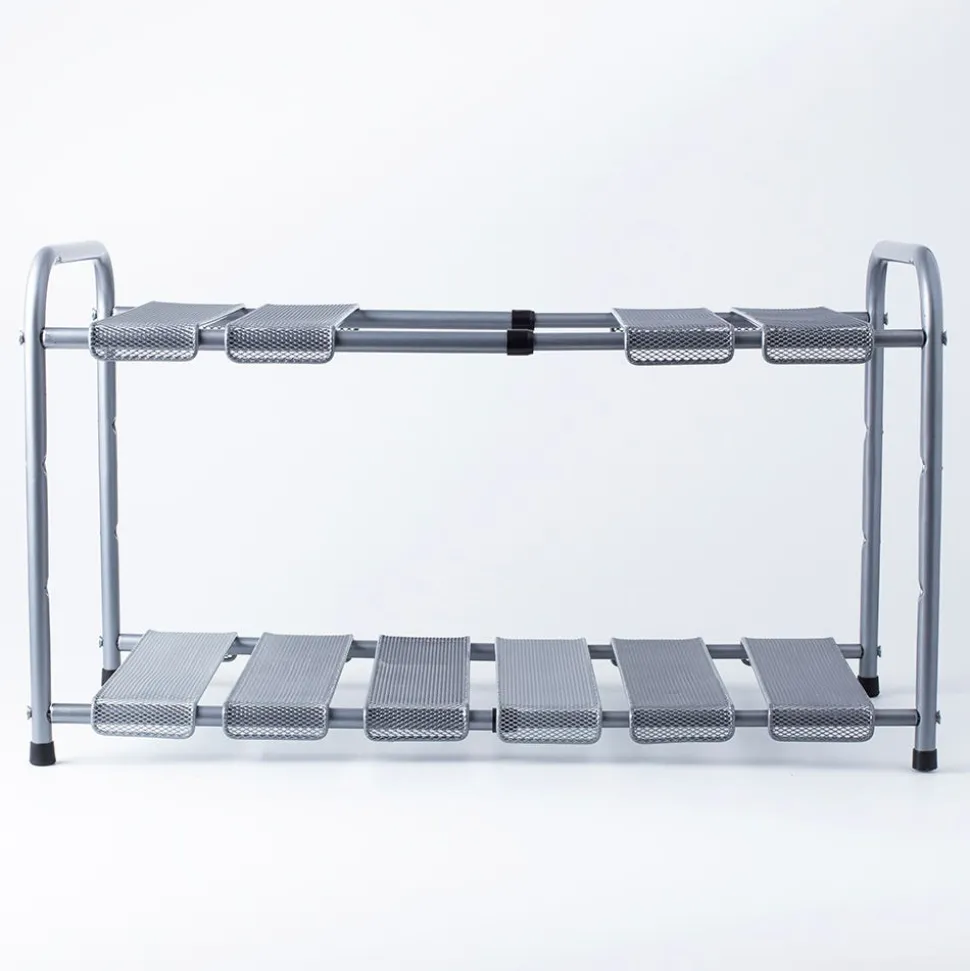 KSP Space Logic Expandable Under Sink Shelf (Silver) 35/69 x 29 x 37cm