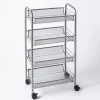 KSP Space Logic Rolling Storage Rack (Silver) 44.5 x 27 x 84 cm