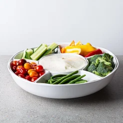 KSP Spin Melamine Turntable Tray - Set of 7 15