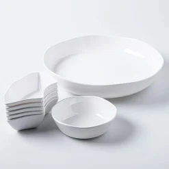 KSP Spin Melamine Turntable Tray - Set of 7 15
