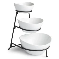 KSP Strata Porcelain Buffet Bowl (White)