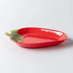 KSP Strawberry Melamine Side Plate 9.25