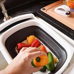 KSP Stretch Over The Sink Colander (Grey)