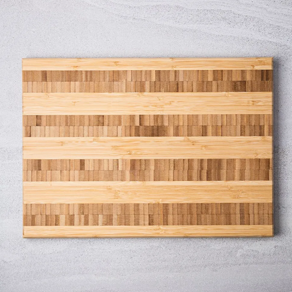 KSP Stripe Bamboo Cutting Board - 46 cm