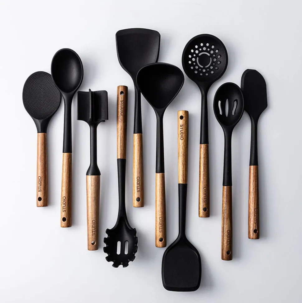 KSP Studio Collection Meat Masher (Acacia/Black)