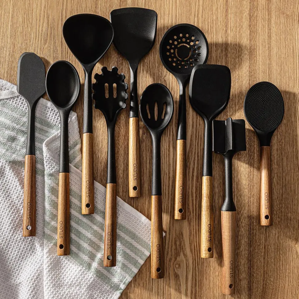 KSP Studio Collection Meat Masher (Acacia/Black)