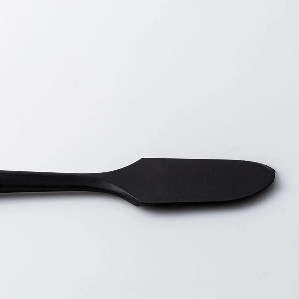 KSP Studio Collection Silicone Angled Spatula (Acacia/Black)