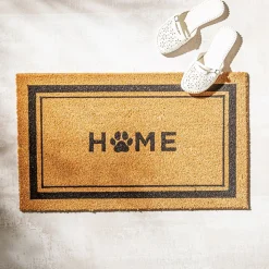KSP Summer Coir 'Pawprint' Coir Doormat