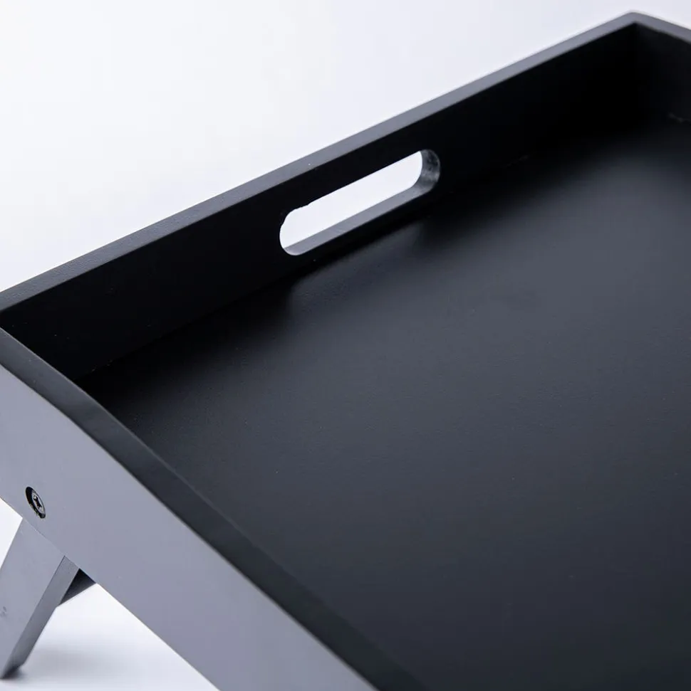 KSP Swoop Folding Bed Tray (Black)