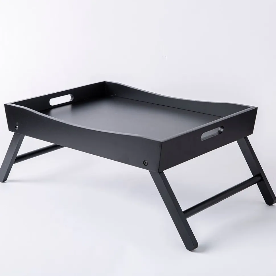 KSP Swoop Folding Bed Tray (Black)