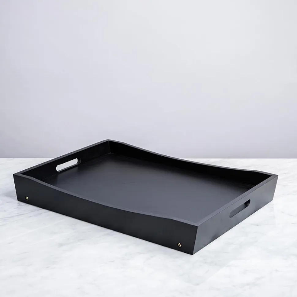 KSP Swoop Folding Bed Tray (Black)