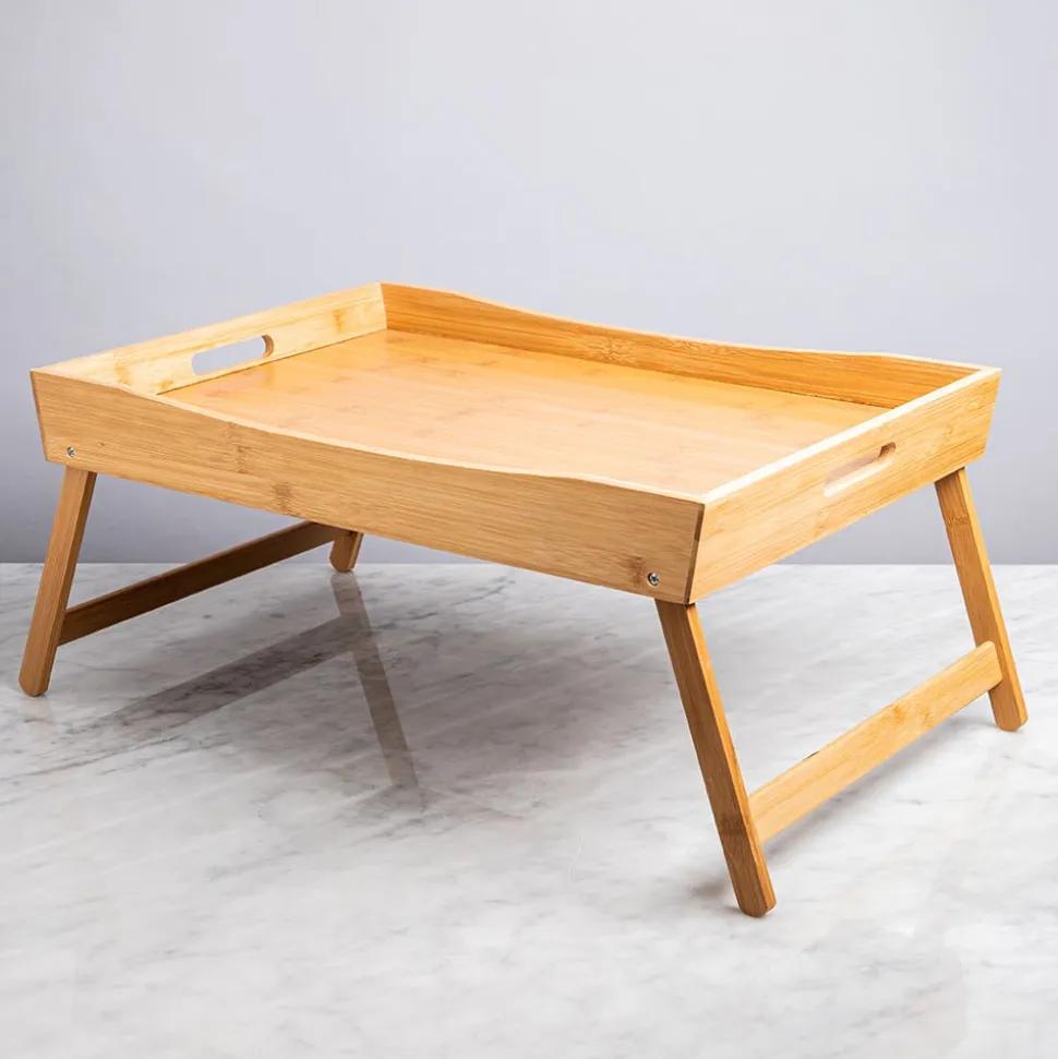 KSP Swoop Folding Bed Tray (Natural)