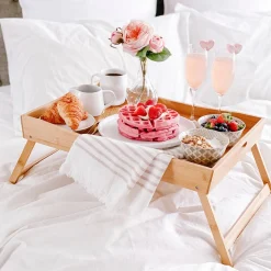 KSP Swoop Folding Bed Tray (Natural)
