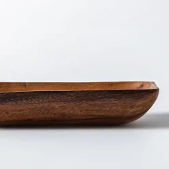 KSP Tala Acacia Wood Rectangular Serving Tray Medium 20 x 13 x 4 cm
