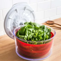 KSP Tango Salad Spinner (White/Red)