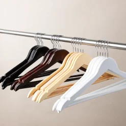 KSP Taylor Wood Hanger - Set of 5 (Black)