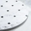 KSP Tessera 'Geo' Ceramic Trivet (White/Black)