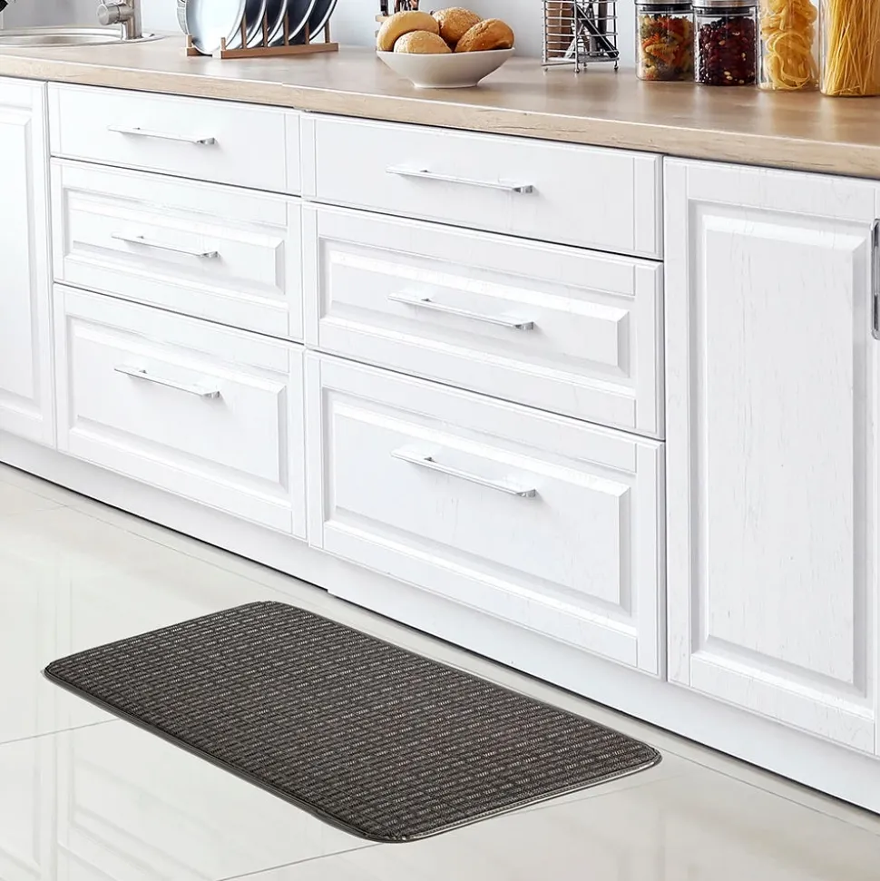 KSP Textaline Anti-Fatigue Mat 46cm x 76cm (Grey)
