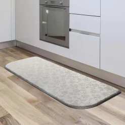 KSP Textaline 'Floral' Anti-Fatigue Mat 46cm x 132cm (Tan)