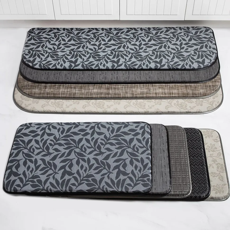 KSP Textaline 'Floral' Anti-Fatigue Mat 46cm x 132cm (Tan)