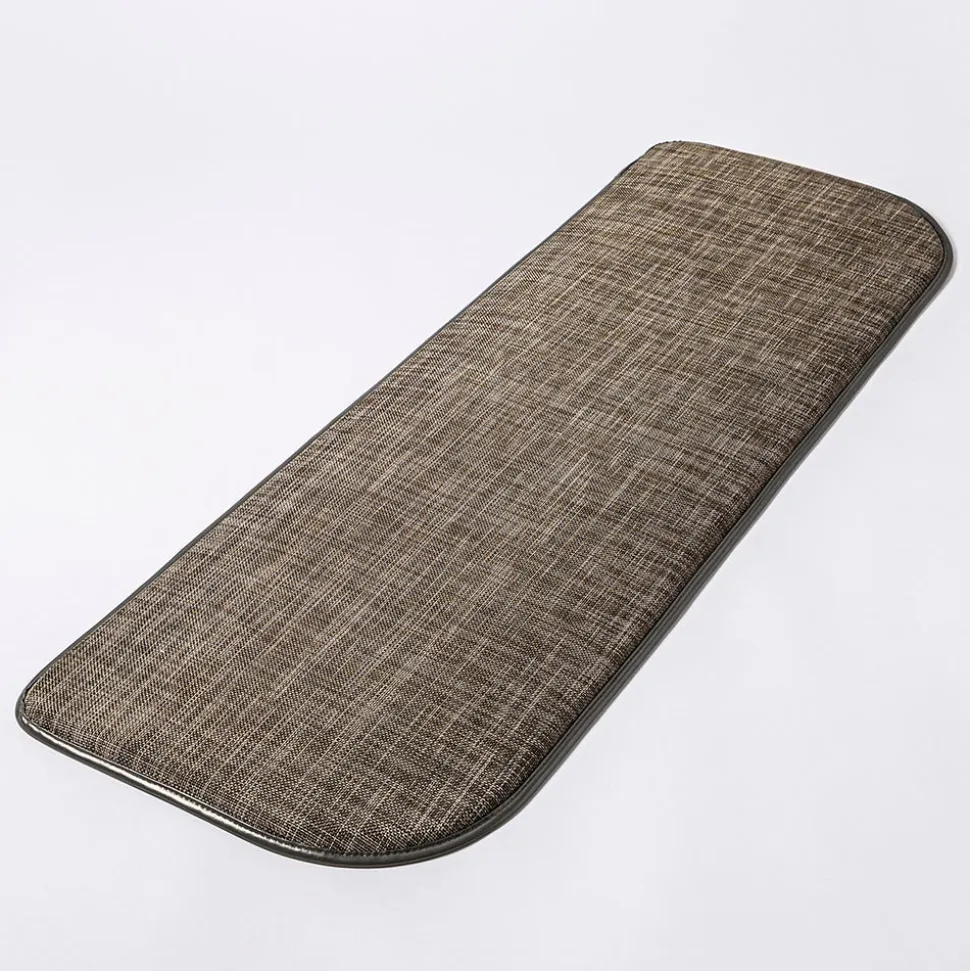 KSP Textaline 'Linen Look' Anti-Fatigue Mat 46cm x 132cm (Brown)