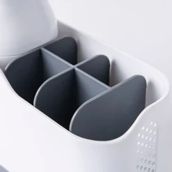 KSP Tidysink Soap Pump & Caddy Organizer (White/Grey)
