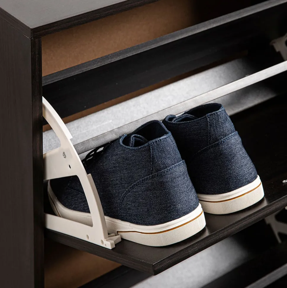 KSP Toby Shoe Cabinet 2-Drawer (Mocha)