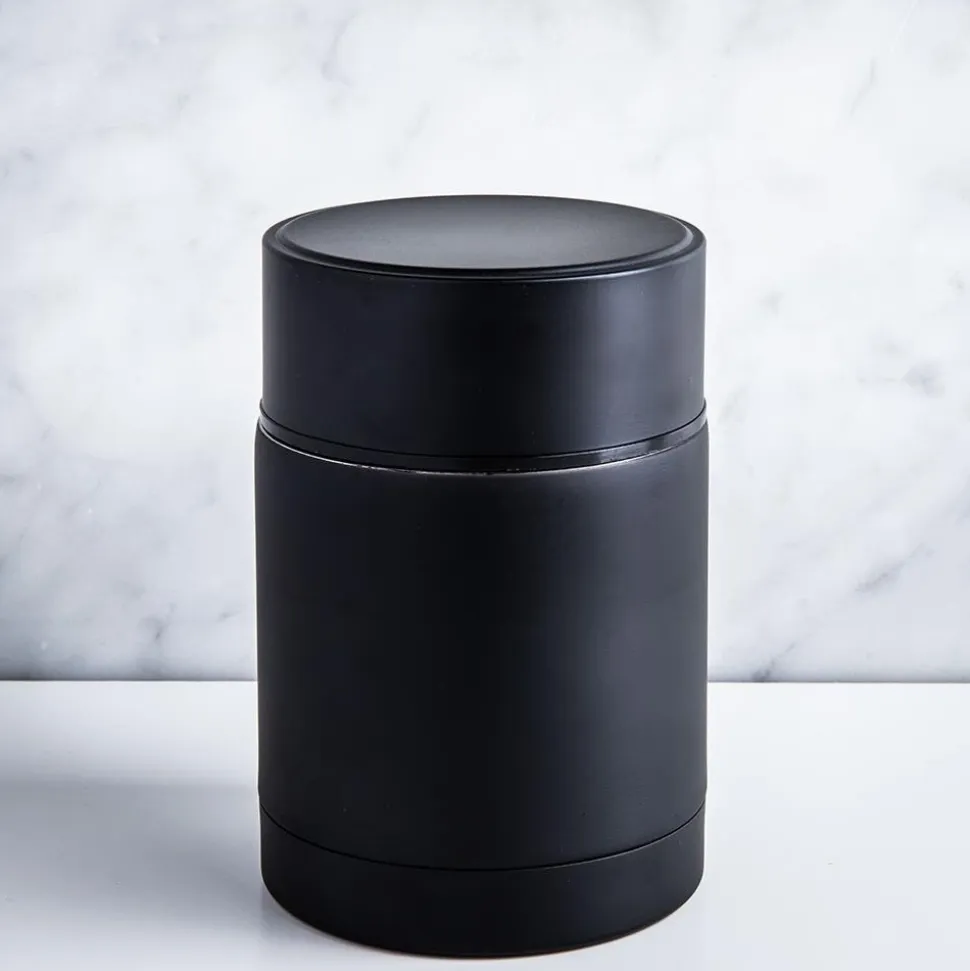 KSP Togo Thermal Food Storage Jar 430ml (Metallic Black)
