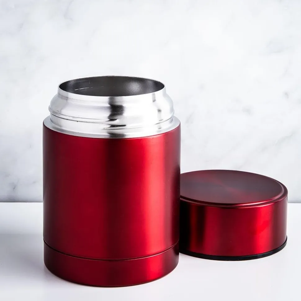 KSP Togo Thermal Food Storage Jar 430ml (Metallic Red)