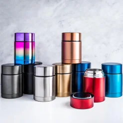 KSP Togo Thermal Food Storage Jar 430ml (Metallic Red)
