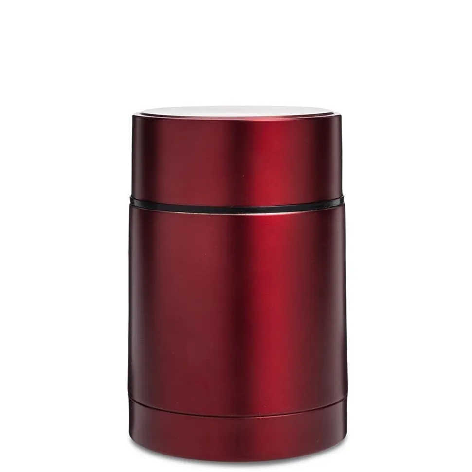 KSP Togo Thermal Food Storage Jar 430ml (Metallic Red)