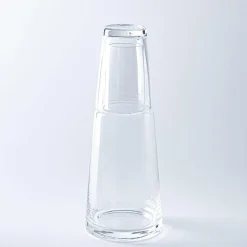 KSP Tranquil Bedside Water Carafe with Glass (900mL))