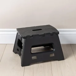 KSP Tread Folding Step Stool Small (Black)