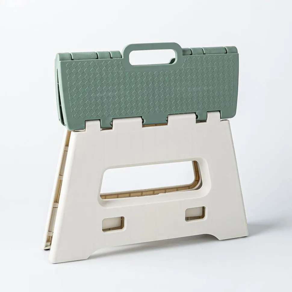 KSP Tread Folding Step Stool Small (Beige/Sage)