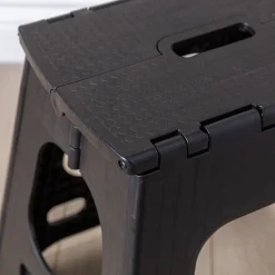 KSP Tread Folding Step Stool Tall (Black)