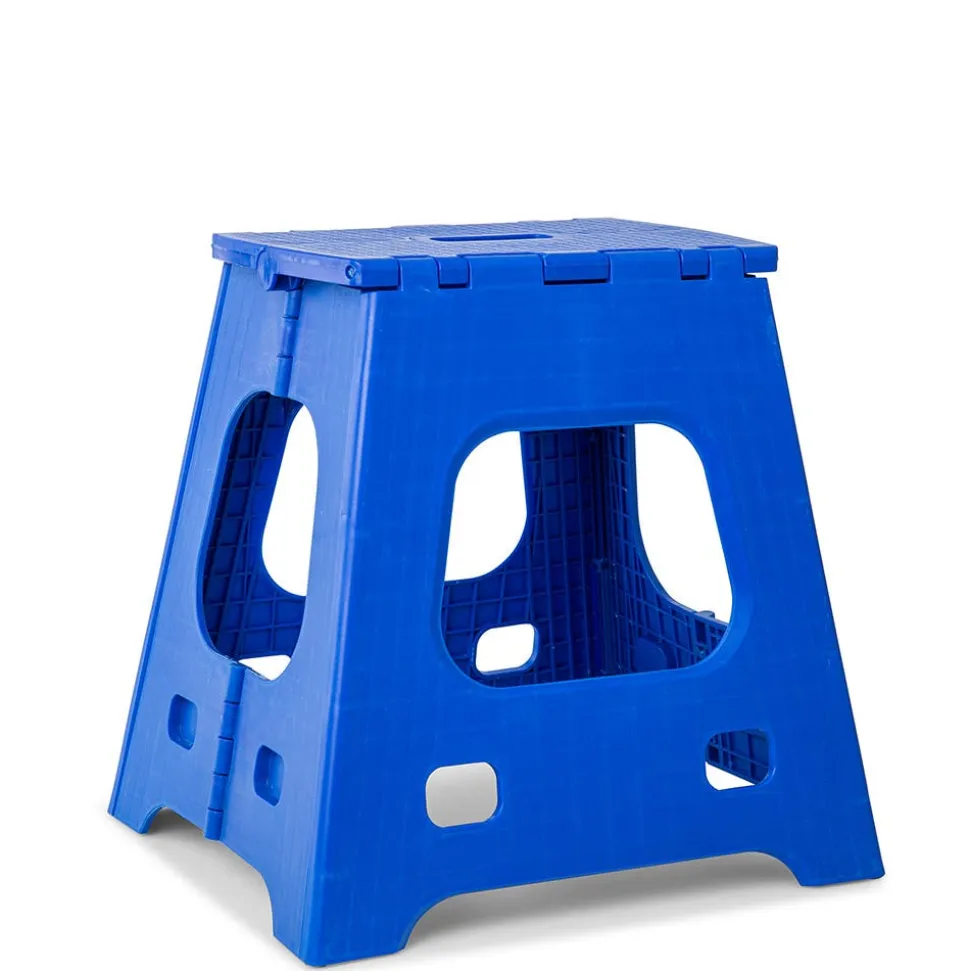 KSP Tread Folding Step Stool Tall (Navy)