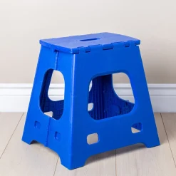 KSP Tread Folding Step Stool Tall (Navy)