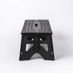 KSP Tread Folding Step Stool Wide 19.5 x 8.5 x 8.5"h (Black)
