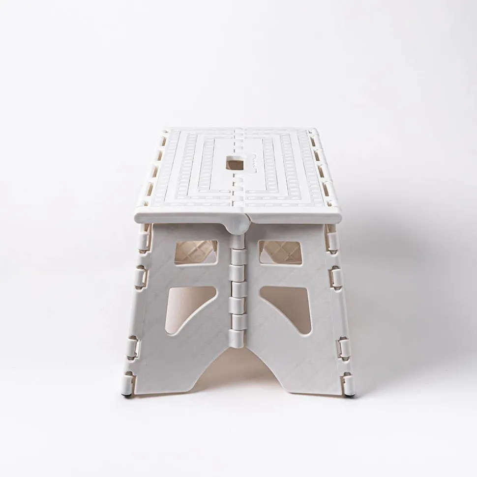 KSP Tread Folding Step Stool Wide 19.5 x 8.5 X 8.5"h (White)