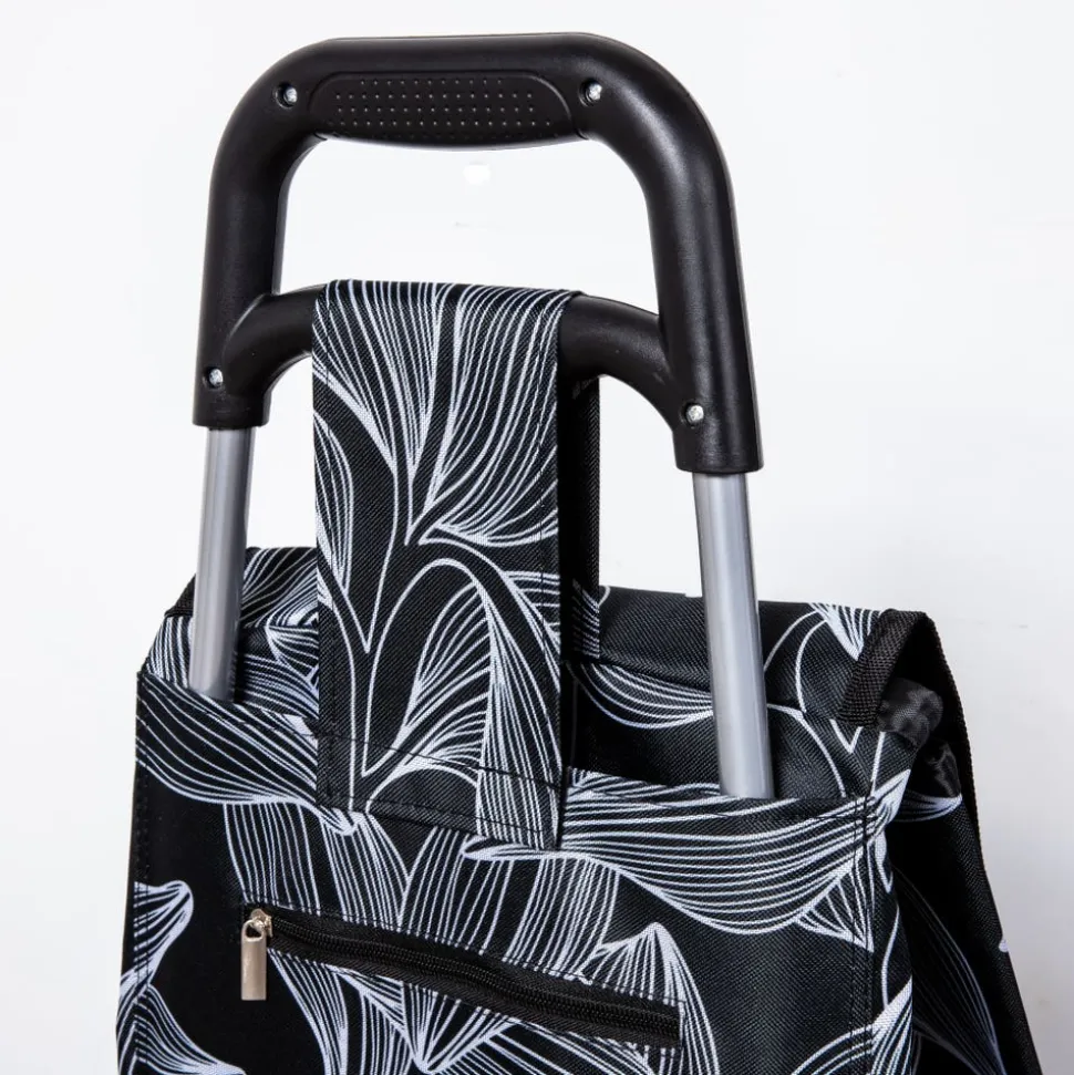 KSP Trek 'Fauna' Shopping Trolley (Black)
