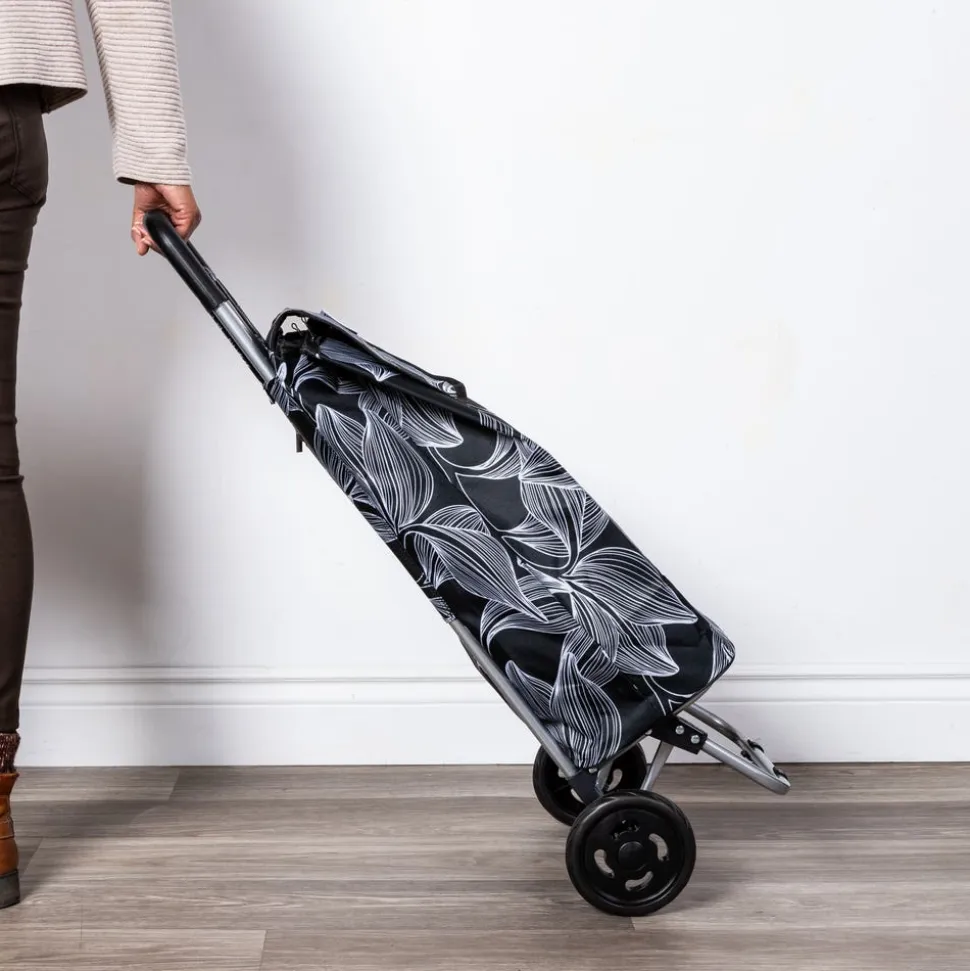 KSP Trek 'Fauna' Shopping Trolley (Black)