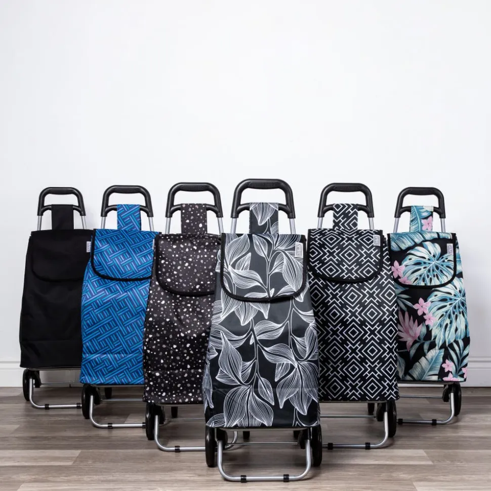 KSP Trek 'Fauna' Shopping Trolley (Black)