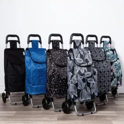 KSP Trek 'Fauna' Shopping Trolley (Black)