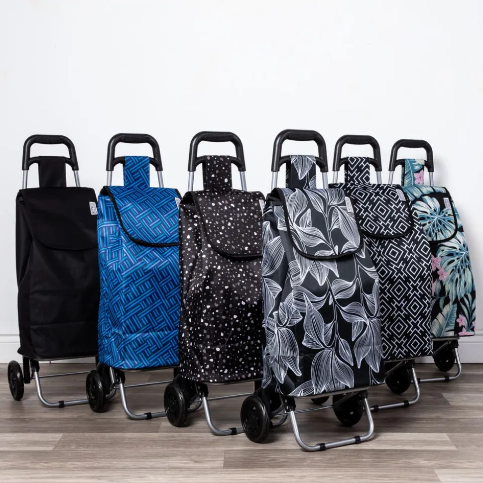 KSP Trek 'Fauna' Shopping Trolley (Black)