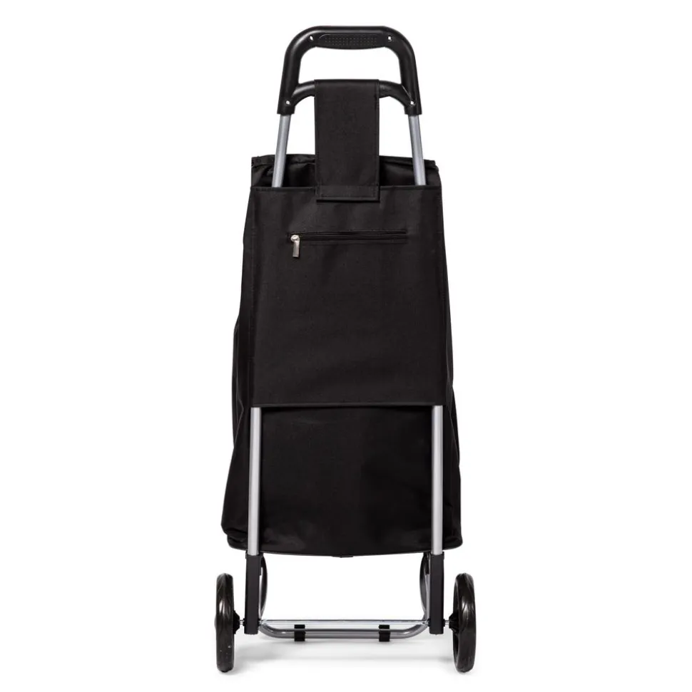 KSP Trek 'Solid' Shopping Trolley (Black)